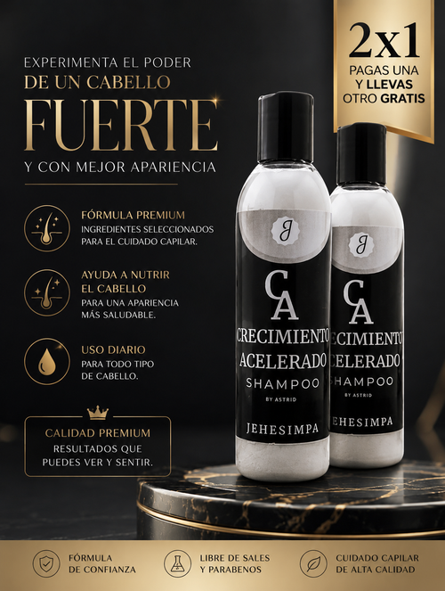 Folix Black™ | Shampoo Premium de Cuidado Capilar
