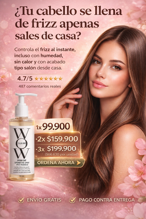 WOW | Tratamiento AntiFrizz 🇺🇸