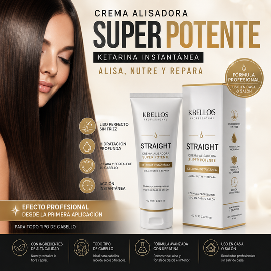 Queratina Instantanea ( Tratamiento Super Eficiente) Crema Alisadora