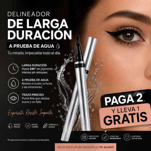 Delineador Larga Duracion ( Aprueba de Agua)