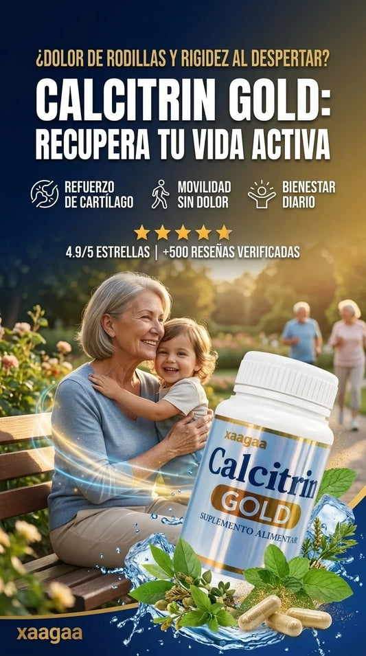 Calcitrin Gold – Suplemento para Huesos y Articulaciones