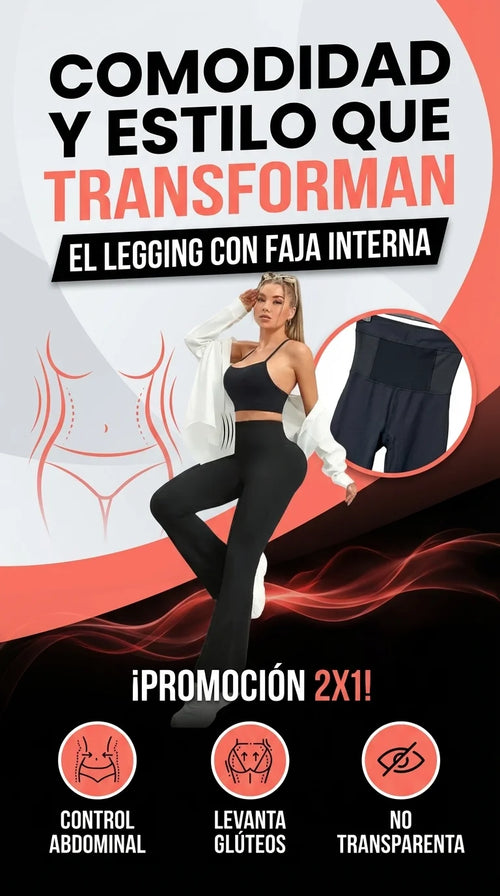 Leggins Acampanados 2x1 💗 | Refirma Tus Gluteos 🍑