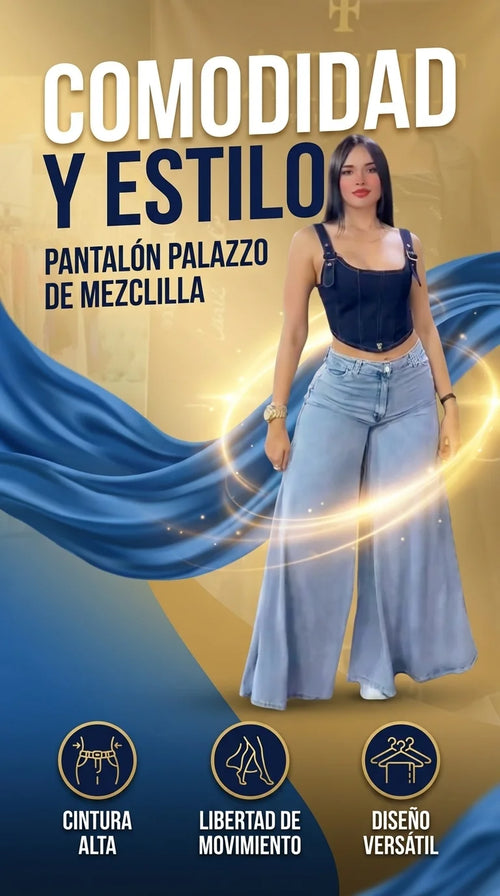 Jean Palazzo De Moda | Super Bonito y Comodo💞